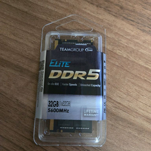 TEAMGROUP ddr5 32g 노트북램 새제품