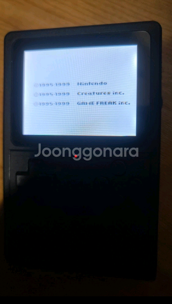 포켓몬 게임 포함된 게임기 싸게 팝니다--0