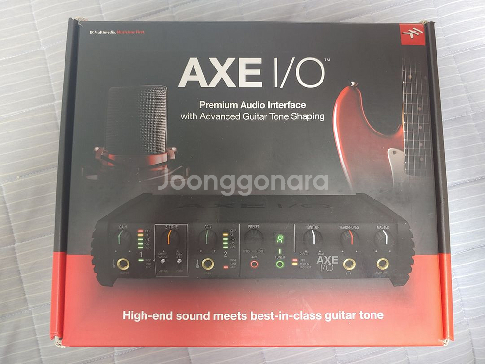IK Multimedia AXE I/O 기타 오인페--0