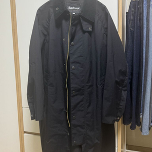 바버 엑스모어 나일론 코트 블랙 36