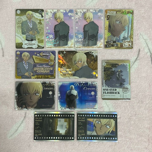 명탐정코난 아무로 토오루 카드 중국 카유 SSR STR