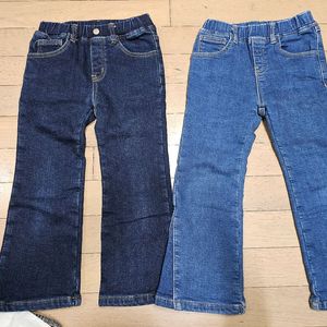 여아120 사이즈 겨울 원피스 청바지