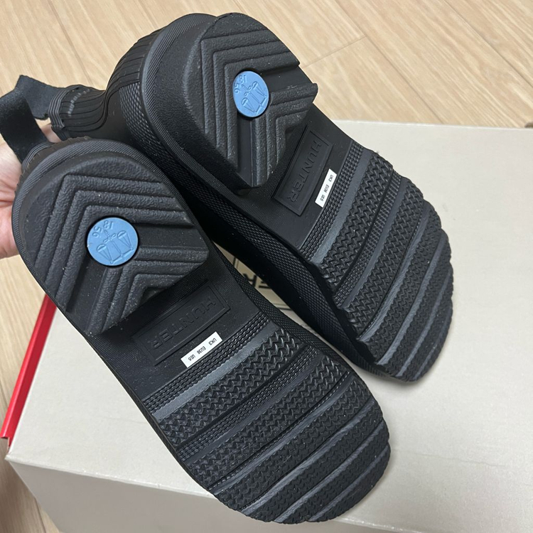 헌터 오리지날 첼시 레인부츠 블랙(사이즈UK3,220)--2