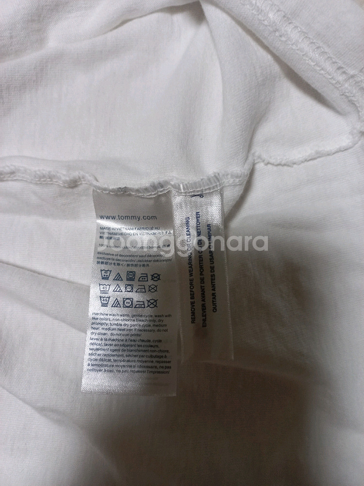 타미힐피거 남성 반팔티 105(c)--4