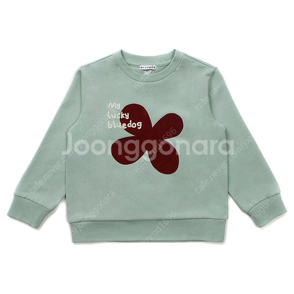 블루독 클로버포인트맨투맨 145호 배송비포함--1