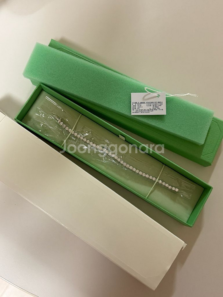 스와로브스키 매트릭스 테니스 팔찌 S--0