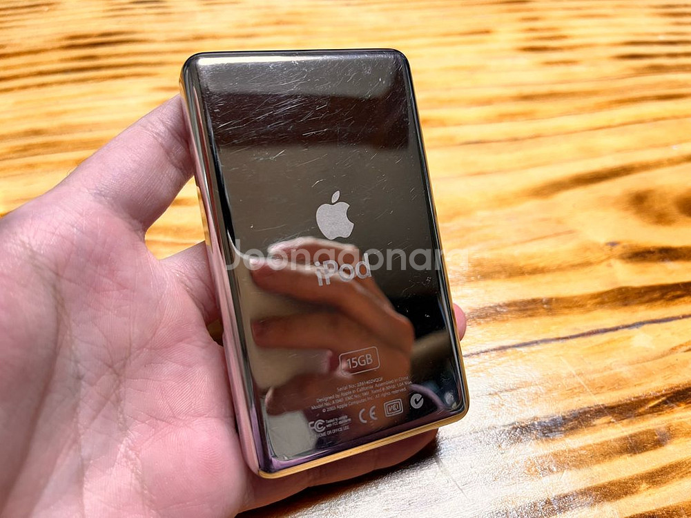 애플 아이팟 3세대 (곰발팟, 아이팟 클래식 3세대)--3