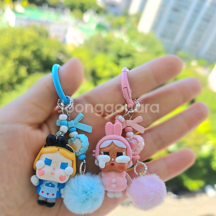 크라잉 베이비 인형 캐릭터 가방 키링 키홀더 열쇠고리--2