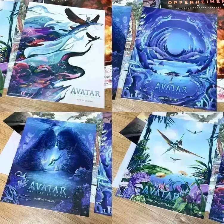 아바타2물의길 수퍼플렉스 스페셜아트카드 필름마크영화굿즈 이미지