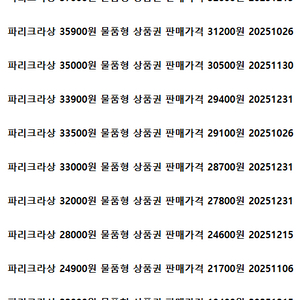 파리크라상 파리바게트 뚜레쥬르 배스킨라빈스 던킨도넛