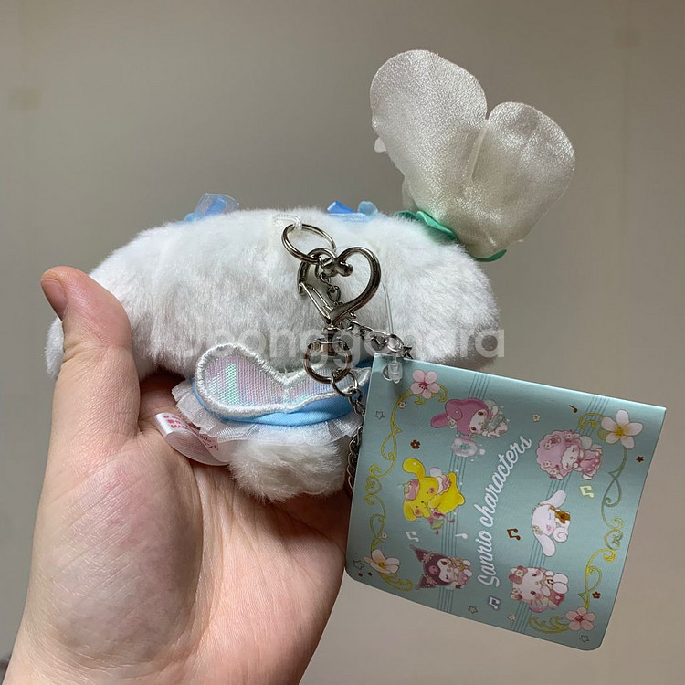 (새상품) 산리오 요정 시나모롤 플라워 인형 키링--1
