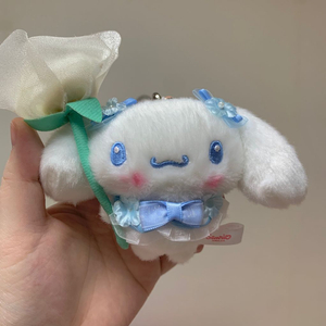 (새상품) 산리오 요정 시나모롤 플라워 인형 키링