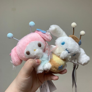 (새상품) 중국 산리오 꿀벌 마이멜로디, 시나모롤 인형