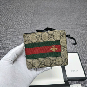 [특가][정품]구찌 애니멀 꿀벌 반지갑