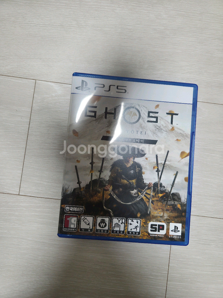 코드 미사용 ps5 고스트 오브 요테이 팝니다--0