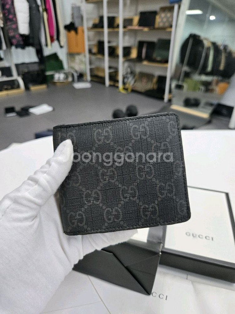 [A급컨디션]구찌 울프 반지갑--1