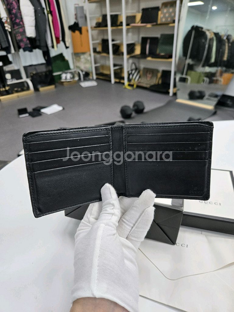 [A급컨디션]구찌 울프 반지갑--4