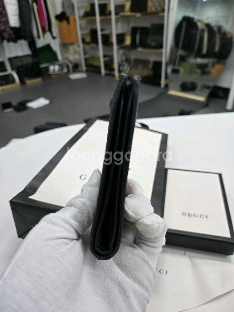 [A급컨디션]구찌 울프 반지갑--2