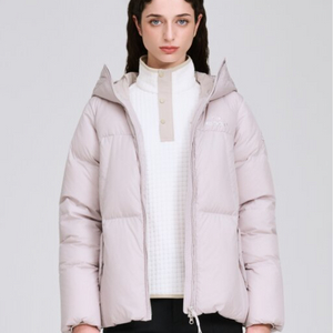 아이더 패딩 에드온 여성 미들 다운 자켓 숏패딩