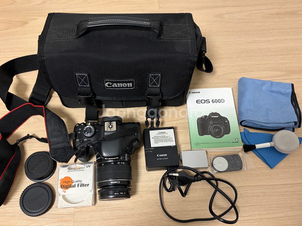 캐논 EOS 600D 카메라 풀세트--0