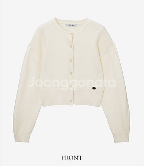 쥬시쥬디 여성 볼륨 소매 울 니트 가디건 90--0