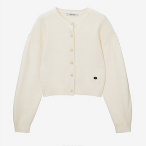 쥬시쥬디 여성 볼륨 소매 울 니트 가디건 90