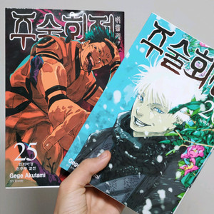 주술회전 만화책 25권, 26권 인외마경 신주쿠 결전