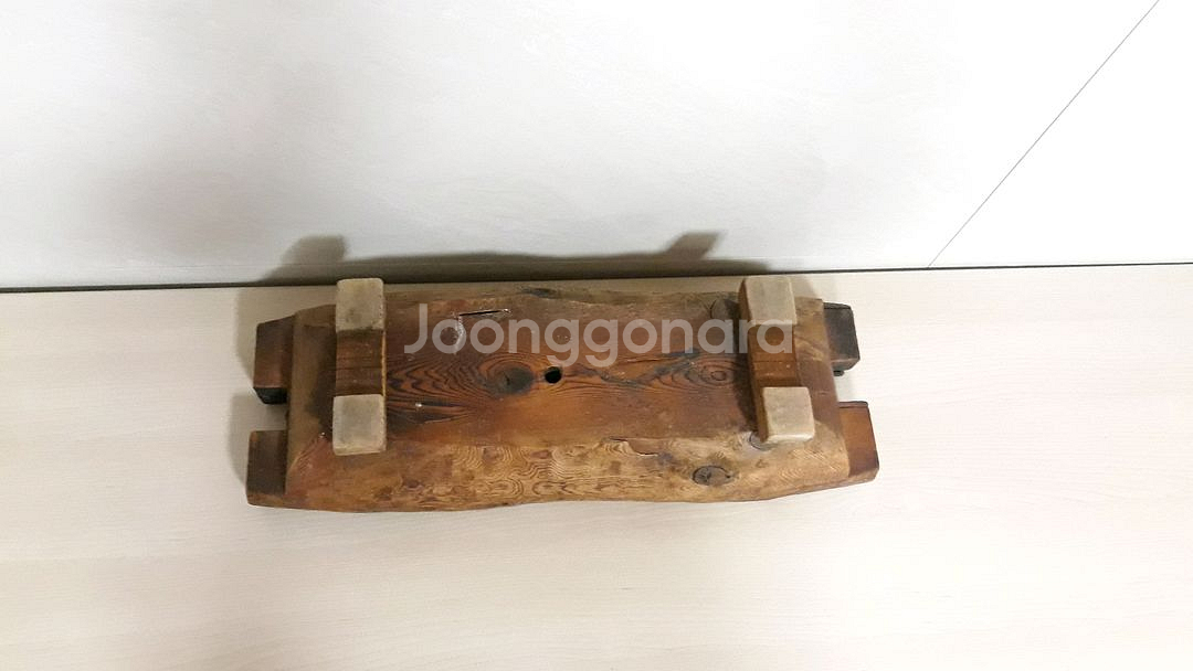 빈티지 원목 옛날 여물통 화분다이 인테리어소품--6