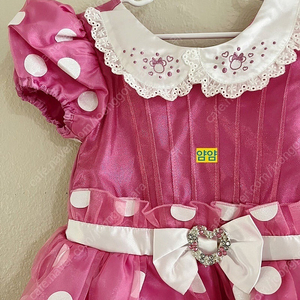 새상품) 미니마우스 코스튬 드레스 5/6 + 머리띠 이미지