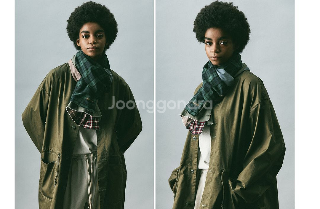 듀테로 패치워크 멀티 컬러 머플러--1