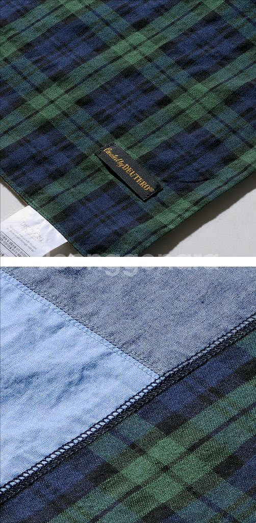 듀테로 패치워크 멀티 컬러 머플러--3