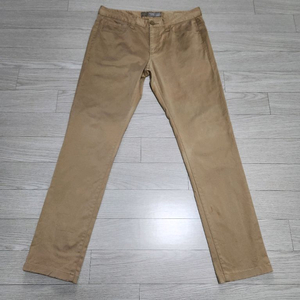 (33)게스 남성 트윌 스판 슬림 면바지