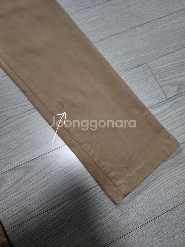 (33)게스 남성 트윌 스판 슬림 면바지--2