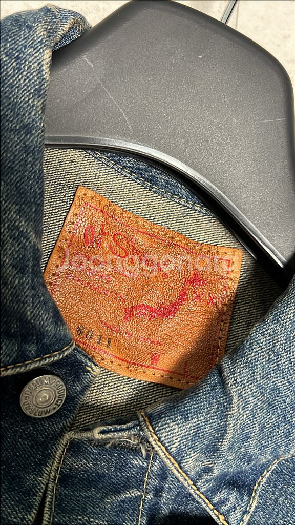 3 새상품 오어슬로우 40s 1세대 데님자켓--1