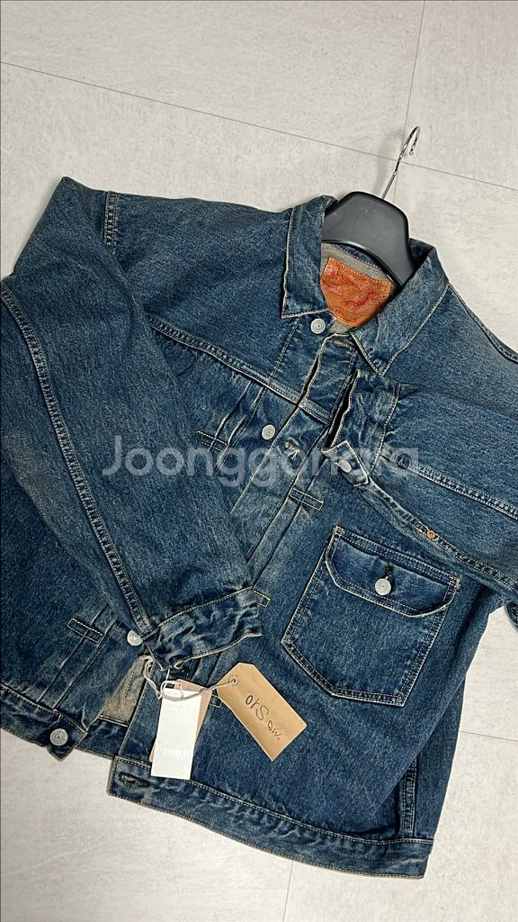 3 새상품 오어슬로우 40s 1세대 데님자켓--0