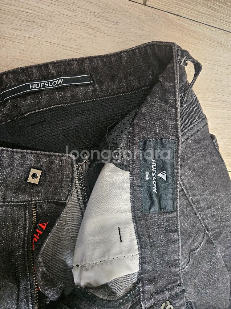 HUFSLOW 라이딩 청바지 30인치--1