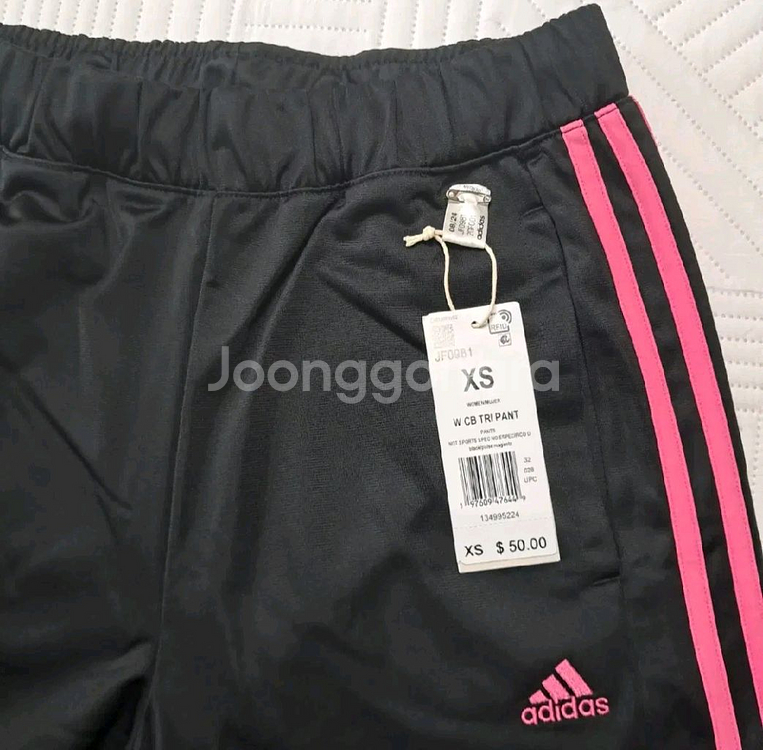 아디다스 우먼 트리코트 트랙팬츠 JF0981--2