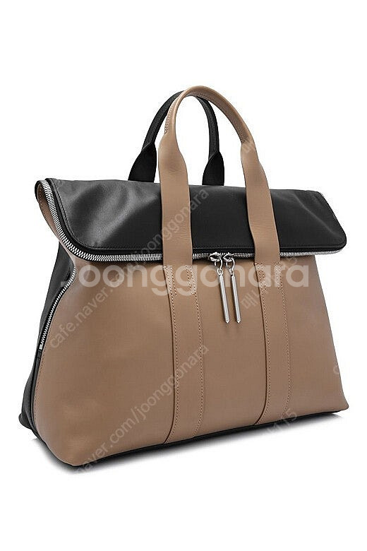 3.1 필립림 아워백 토트백 블랙/카멜 판매--7