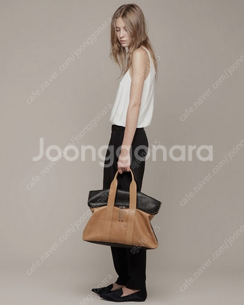 3.1 필립림 아워백 토트백 블랙/카멜 판매--8