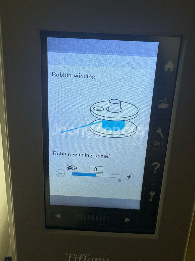 NCC 티파니 CC-1879 자수미싱 자수기--1