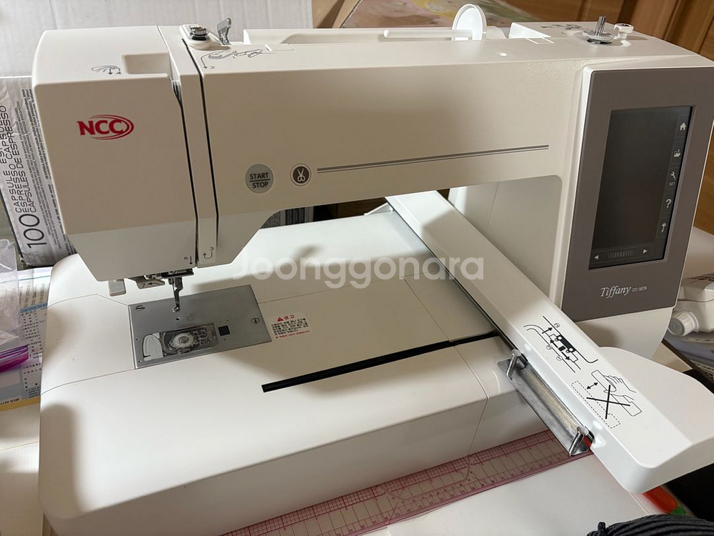 NCC 티파니 CC-1879 자수미싱 자수기--4