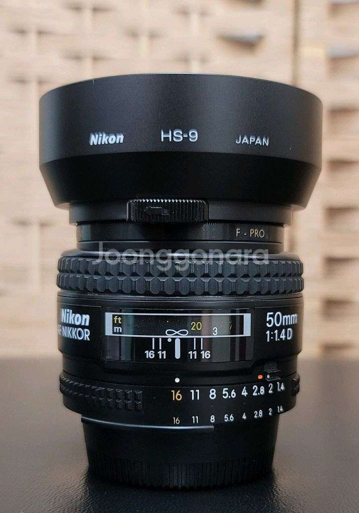 니콘/정품 af 50mm f1.4d--0