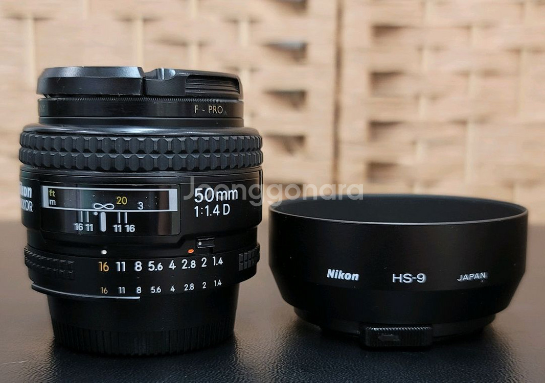 니콘/정품 af 50mm f1.4d--2