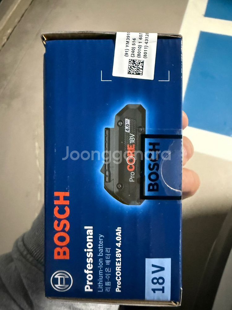 미개봉) 보쉬 배터리 ProCORE 18V 4.0Ah팜--1