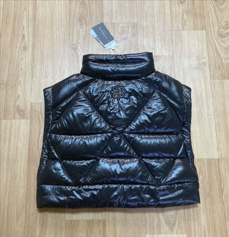 새제품 ) 택포 여성66 세인트앤드류스 크롭패딩조끼 이미지