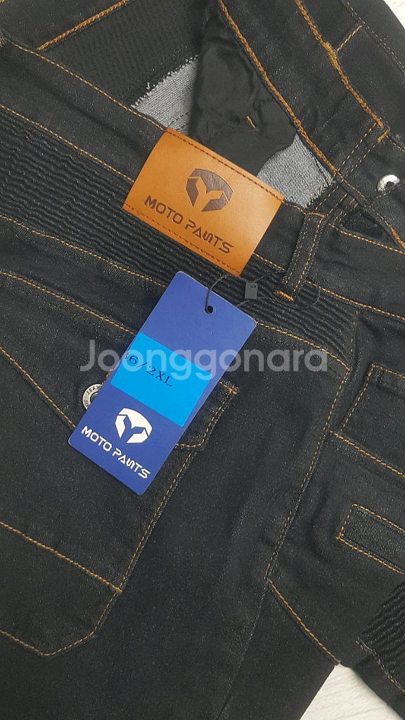 모토팬츠(사방스판) 오토바이청바지 36인치 새상품!--0