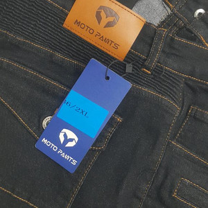 모토팬츠(사방스판) 오토바이청바지 36인치 새상품!
