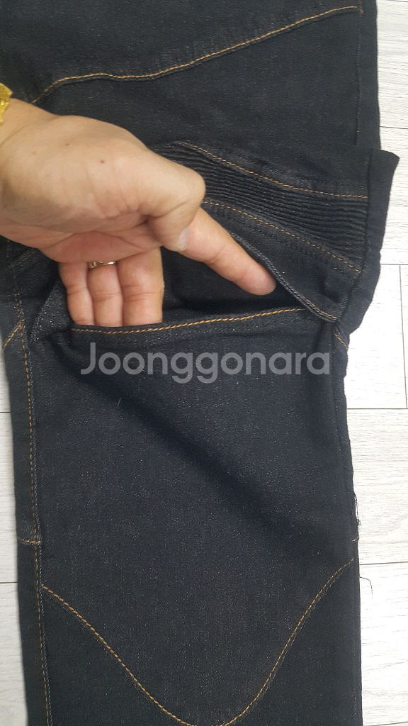 모토팬츠(사방스판) 오토바이청바지 36인치 새상품!--5