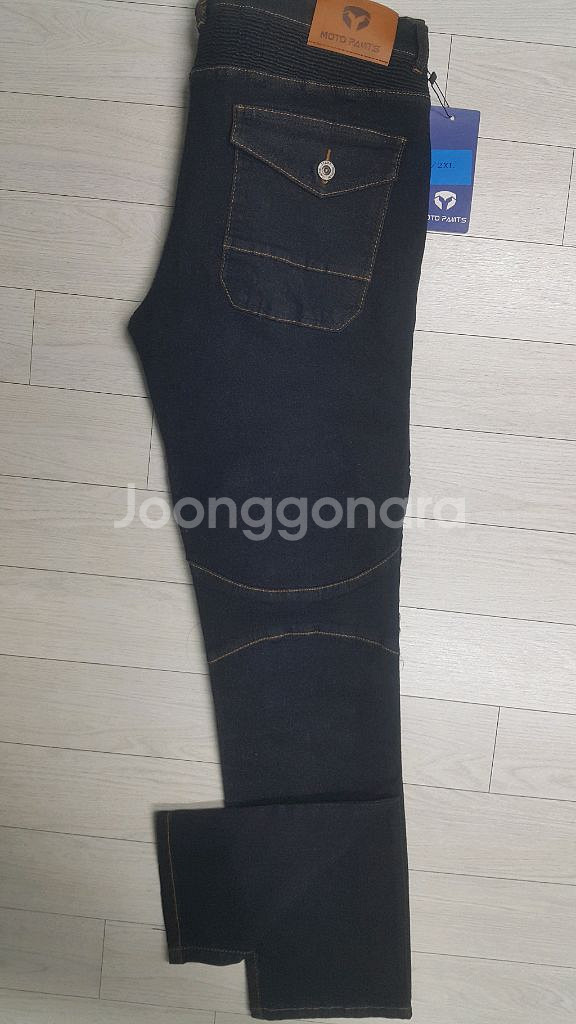모토팬츠(사방스판) 오토바이청바지 36인치 새상품!--9