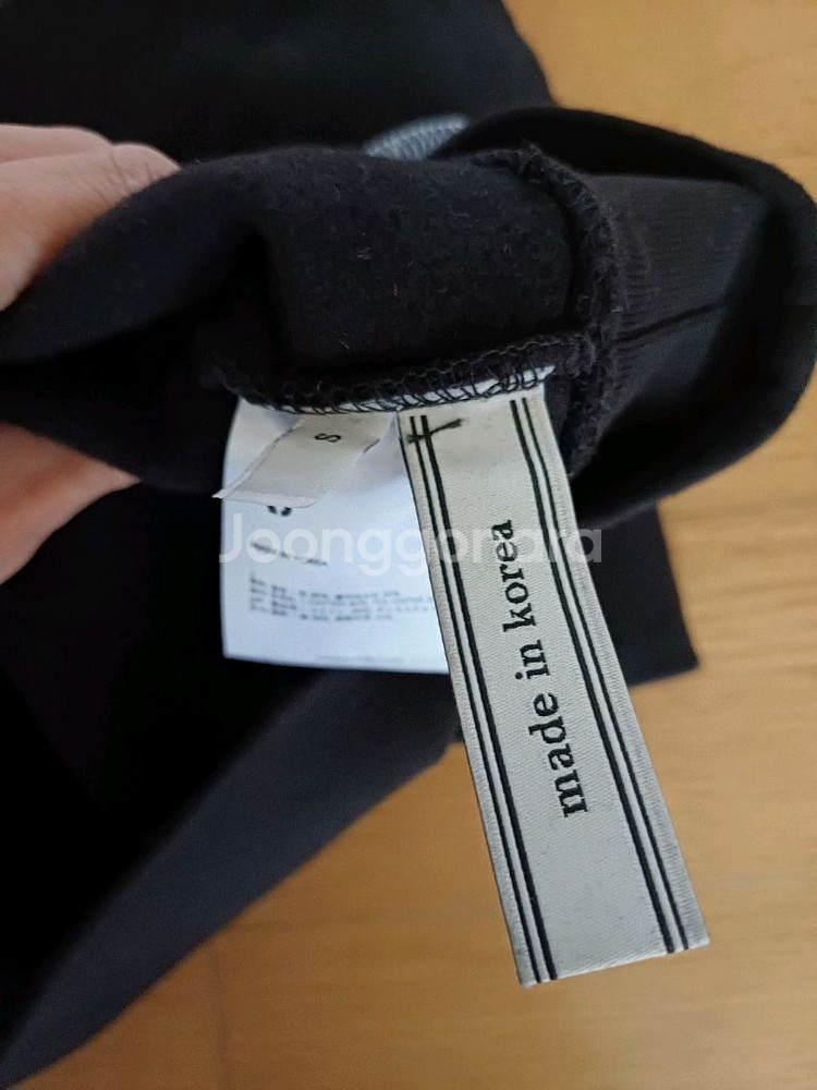 (새상품) 엔더슨벨우먼 시그니처 엠블럼 크롭 스웻셔츠S--5